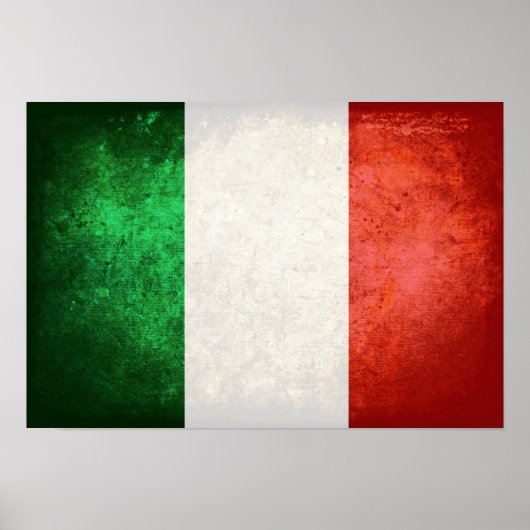 bandiera Italia Poster (Voorkant)
