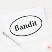 bandiet ovale sticker (Envelop)