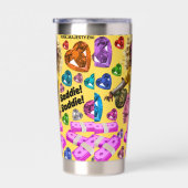 Bandiet Slechterik Geïsoleerde Drinkbeker (Rechts)