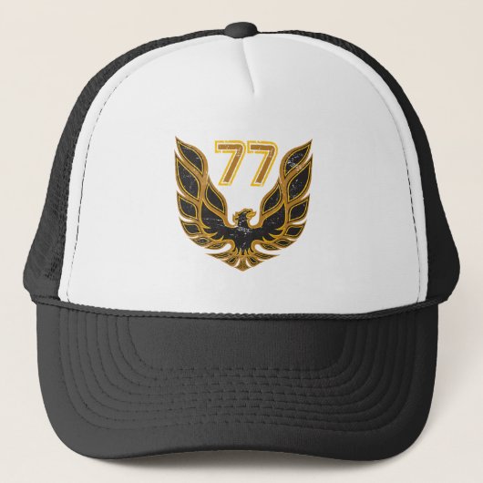 Bandit 77 dubbelzijdig trucker pet (Voorkant)