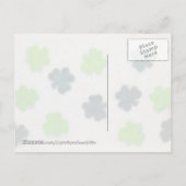 Bandit is St. Patrick's Day Cat/Kitten Briefkaart (Achterkant)