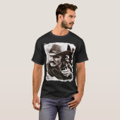 Bandit ontwerp Klassiek T-shirt (Voorkant volledig)