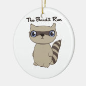 Bandit Run Keramisch Ornament (Links)