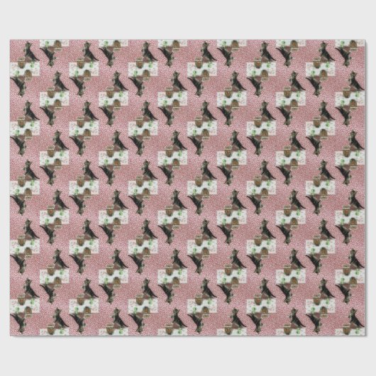 Bandit the Cat's Gingerbread House Cadeaupapier (Vlak)