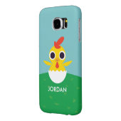 Bandit the Chick Case-Mate Samsung Galaxy Hoesje (Achterkant Links)