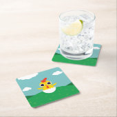 Bandit the Chick Kartonnen Onderzetters (Insitu)