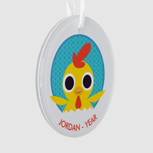 Bandit the Chick Ornament (voorkant)