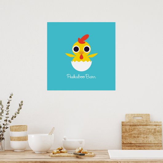 Bandit the Chick Poster (Keuken)