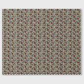 Bandit Theme Pattern Cadeaupapier (Vlak)