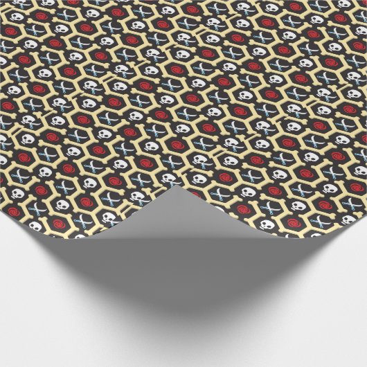 Bandit Theme Pattern Cadeaupapier (Hoek)