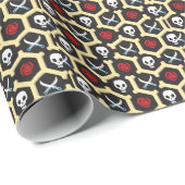 Bandit Theme Pattern Cadeaupapier (Rol Hoek)