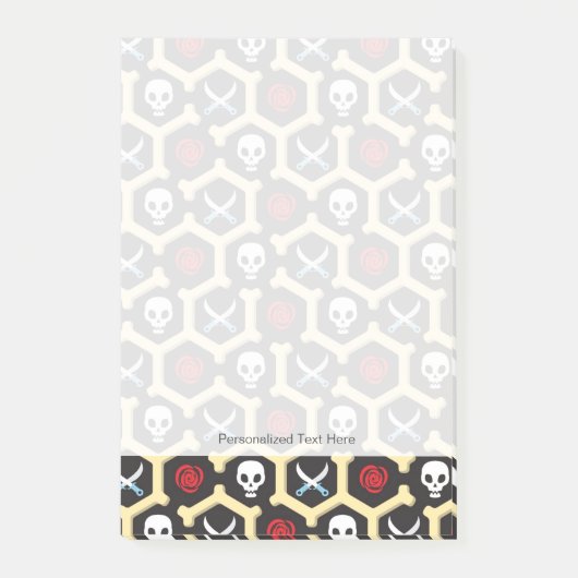 Bandit Theme Pattern Post-it® Notes (Voorkant)