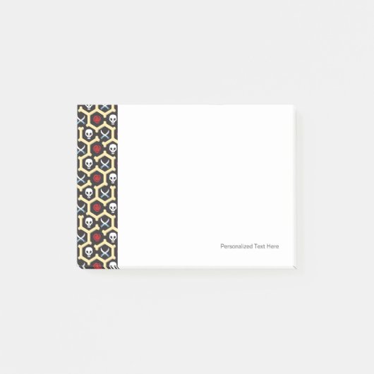 Bandit Theme Pattern Post-it® Notes (Voorkant)