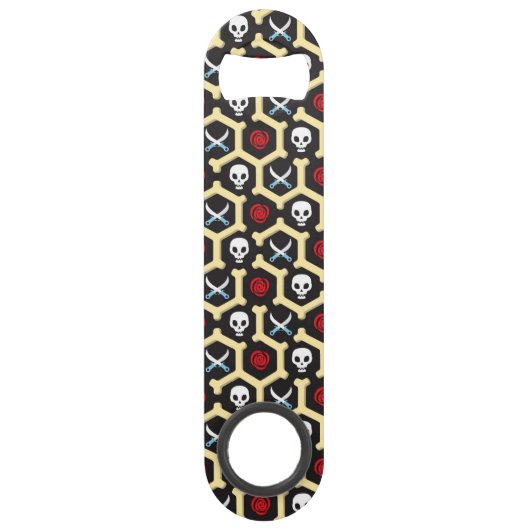 Bandit Theme Pattern Speed Flessenopener (Achterkant)