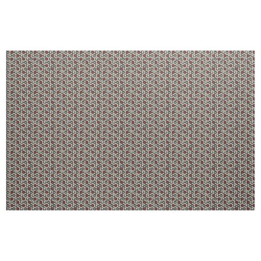 Bandit Theme Pattern Stof (Yard (91,4 cm))