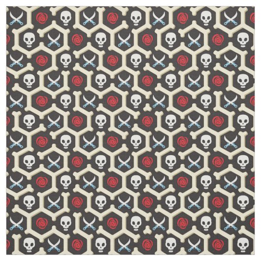 Bandit Theme Pattern Stof (Swatch)
