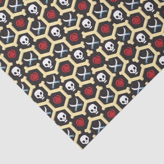 Bandit Theme Pattern Tissuepapier (Detail)