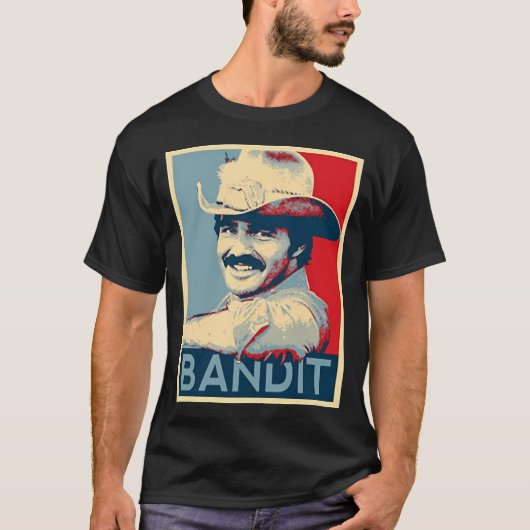 Bandit [Vintage Distressed] Shirt Essential T-Shir (Voorkant)