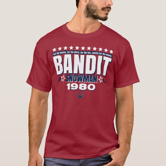 Bandit voor President T-shirt (Voorkant)