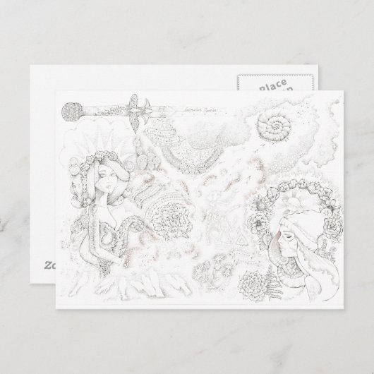 banditas briefkaart (Voorkant / Achterkant)