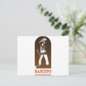 bandito briefkaart (Staand voorkant)