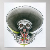 Bandito Zombie Poster (Voorkant)