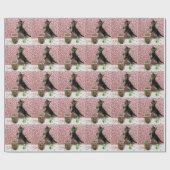 Bandit's Gingerbrood House ( Cat / Kitten ) Cadeaupapier (Vlak)