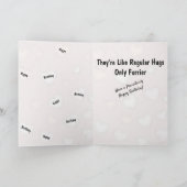 Bandit's Happy Birthday Kaart (3335) (Binnen)