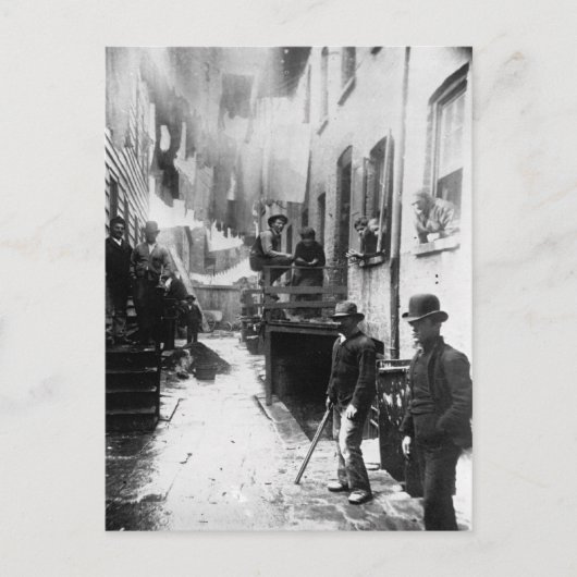 Bandit's Roost New York 1888 - foto Briefkaart (Voorkant)