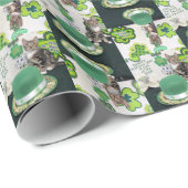 Bandit's St. Patrick's Day Wrapping Paper (4 SQ) Cadeaupapier (Rol Hoek)