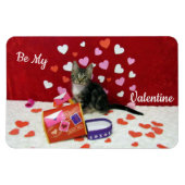 Bandit's Valentijnse Magnet (Cat/Kitten) Magneet (Horizontaal)