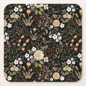 Bandland Floral Kartonnen Onderzetters (Voorkant)