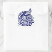 bandlogo ronde sticker (Tas)