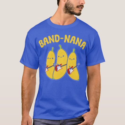Bandnana Gitarist grappig T-shirt (Voorkant)