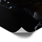 Bandog Dog Football Speler  Portret Poster (Hoek)