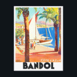 Bandol France vintage Briefkaart<br><div class="desc">Bandol France vintage Briefkaart</div>