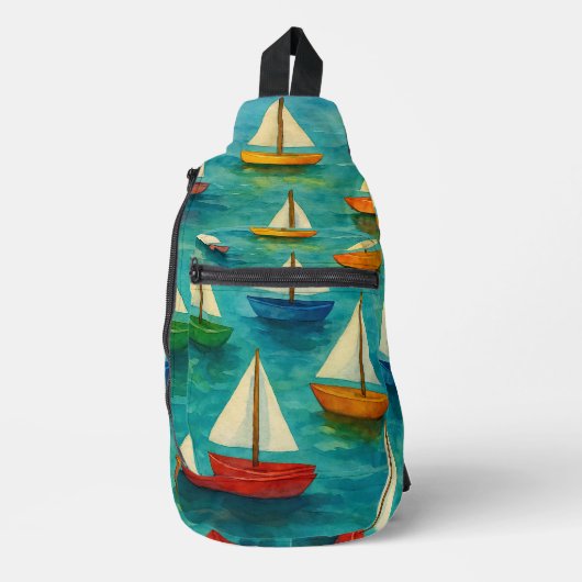 Bandolera de botes de playa  sling bag (Voorkant)