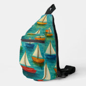 Bandolera de botes de playa  sling bag (Rechterhoek)