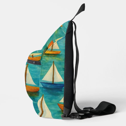 Bandolera de botes de playa sling bag (Rechts)
