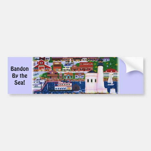 Bandon door het Zee~ Bumpersticker (Voorkant)