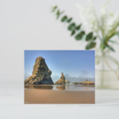 Bandon Oregon Beach Ocean Scene Briefkaart (Staand voorkant)