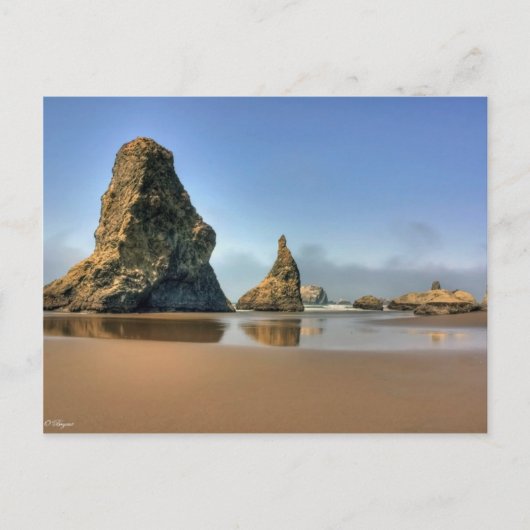 Bandon Oregon Beach Ocean Scene Briefkaart (Voorkant)