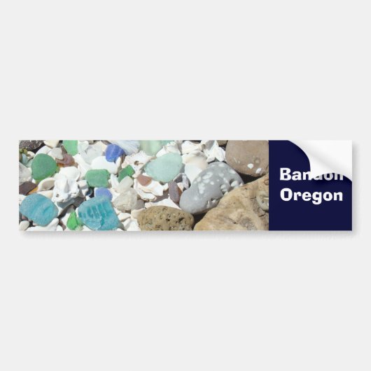 Bandon Oregon bumperstickers Ocean Beach Treasure (Voorkant)