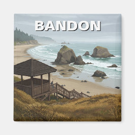 Bandon Oregon Coast Travel Magneet