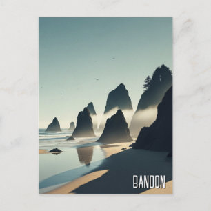 Bandon Oregon kust Reis Briefkaart