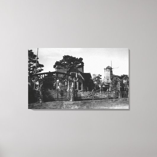 Bandon, Oregon Natuerland Home Auto Park Canvas Afdruk (Voorkant)