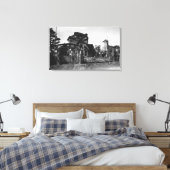 Bandon, Oregon Natuerland Home Auto Park Canvas Afdruk (Insitu (Slaapkamer))