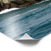 Bandon Oregon's beroemde Face Rock Photo Print Foto Afdruk (Hoek)