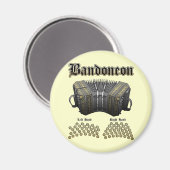 Bandoneon 2 magneet (Voorkant / Achterkant)