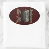 Bandoneon 2 ovale sticker (Tas)